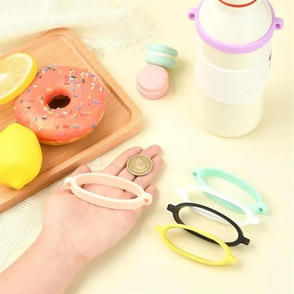Silicone Hanging Water Bottle Cup Sleeve Ring