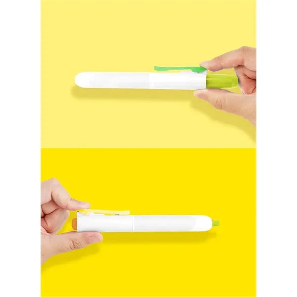 Dual-Tip Retractable Highlighter