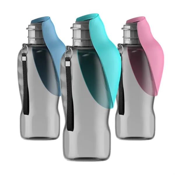 Leak-proof portable dog water bottle for outdoor use