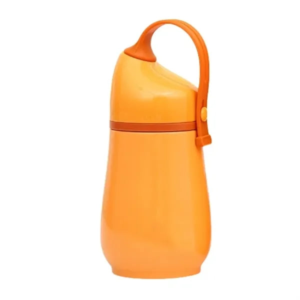 9oz Stainless Steel Water Bottle with Strap