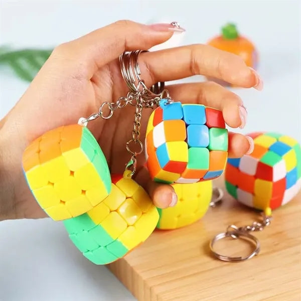 Small Cube Keychain