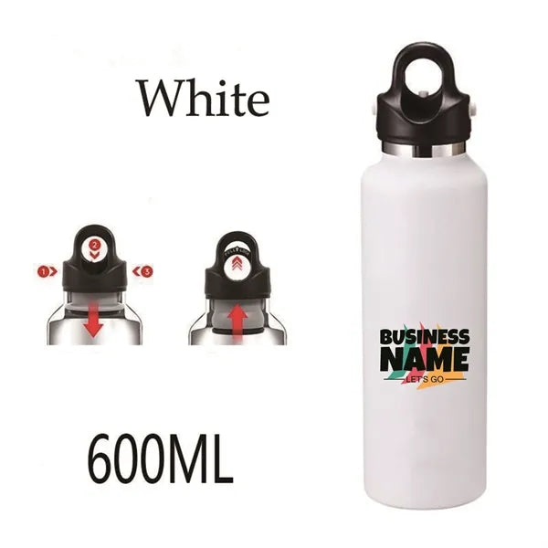 Double Lid Insulated Thermos Mug