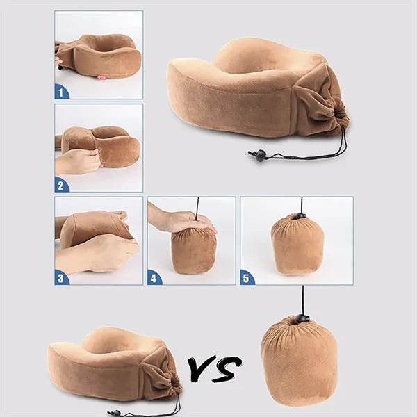 U-Shaped Neck Pillow Can Be Stored