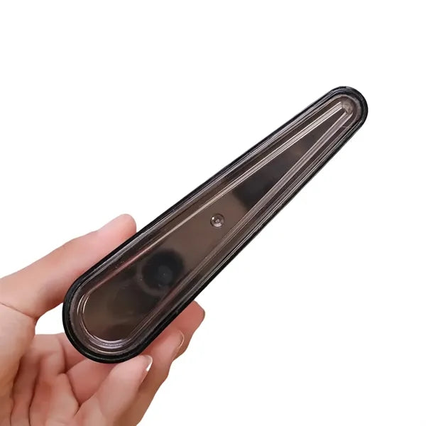 Slim Flat Transparent Water Bottle