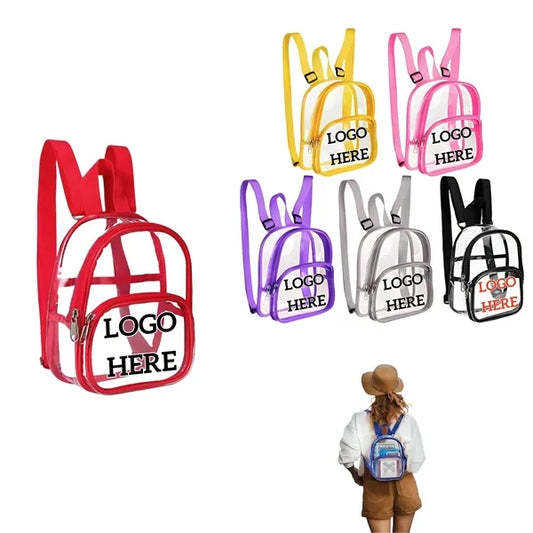 Clear Waterproof Mini PVC Backpack