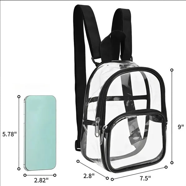 Clear Waterproof Mini PVC Backpack