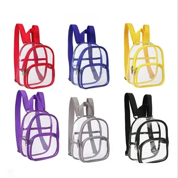Clear Waterproof Mini PVC Backpack