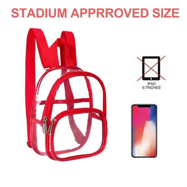 Clear Waterproof Mini PVC Backpack