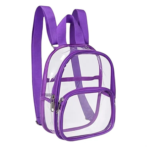Clear Waterproof Mini PVC Backpack