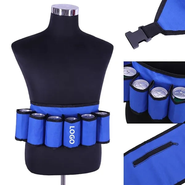 6 Cans Beverage Waist Pack