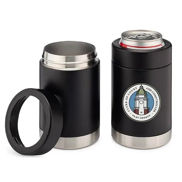 10 Oz. Vacuum Insulated Stainless Steel Can Cooler