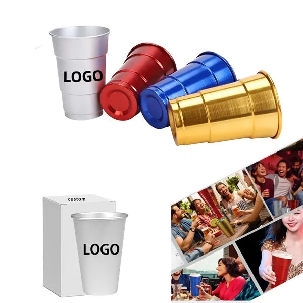 17oz Camping-Grade Anodized Aluminum Tumbler