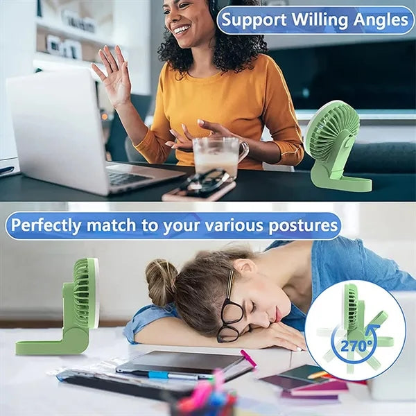 Portable Clip-On Electric Fan