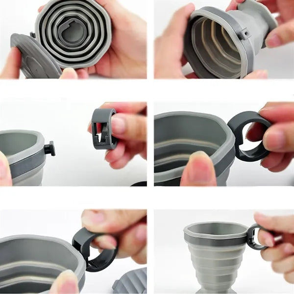Collapsible Travel Water Cup for Outdoors