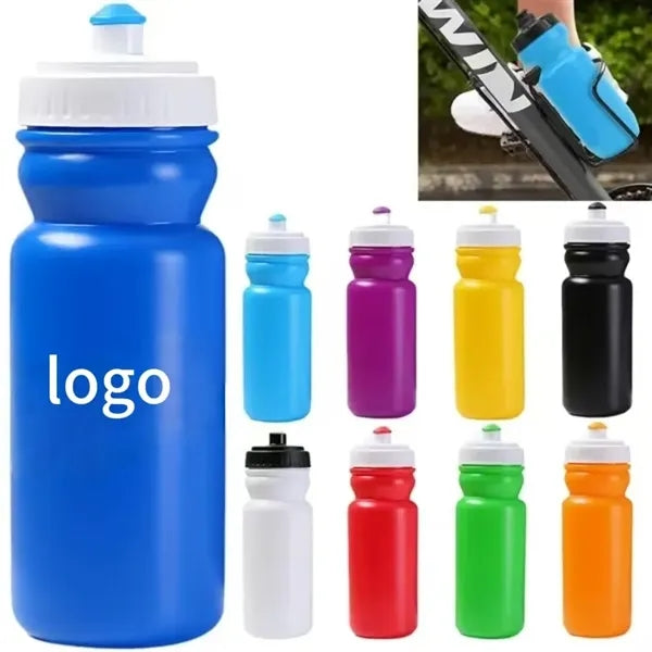 20 OZ Sports Squeeze Water Bottles For Cycling