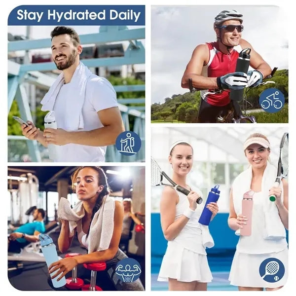 Leakproof Premium Stainless Steel Water Bottles 4 Sizes