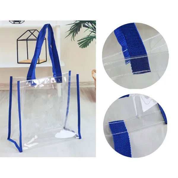Clear PVC Tote Bag