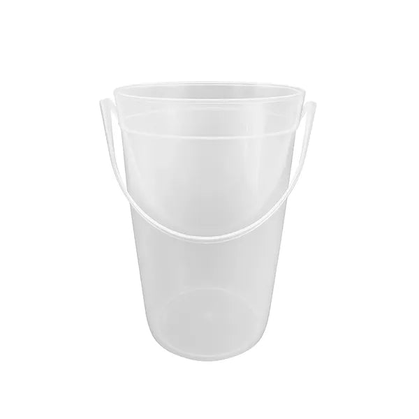 50 oz Plastic Ice Bucket with Handle for Parties and Events