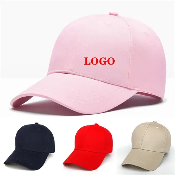 Adjustable Cotton Snapback Cap