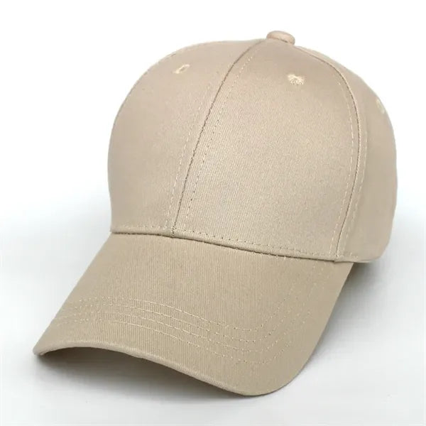 Adjustable Cotton Snapback Cap