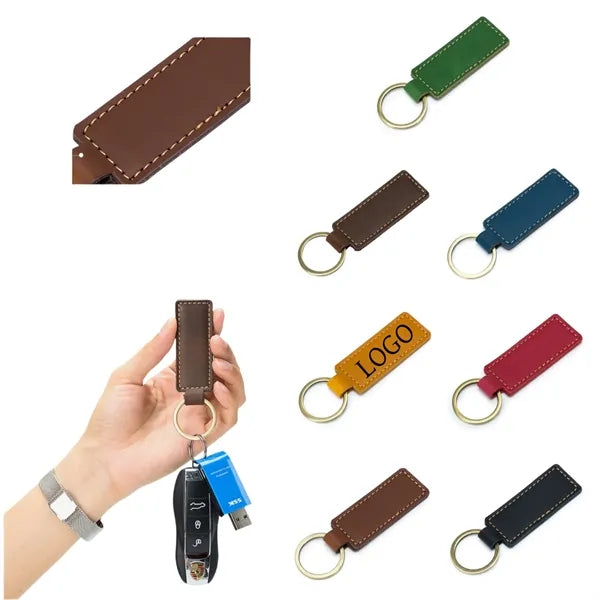 Soft Genuine Leather Key Chain