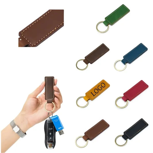 Soft Genuine Leather Key Chain