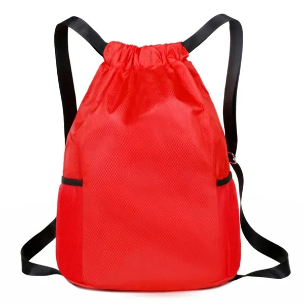 Sports Drawstring Backpack Water Resistant String Bag