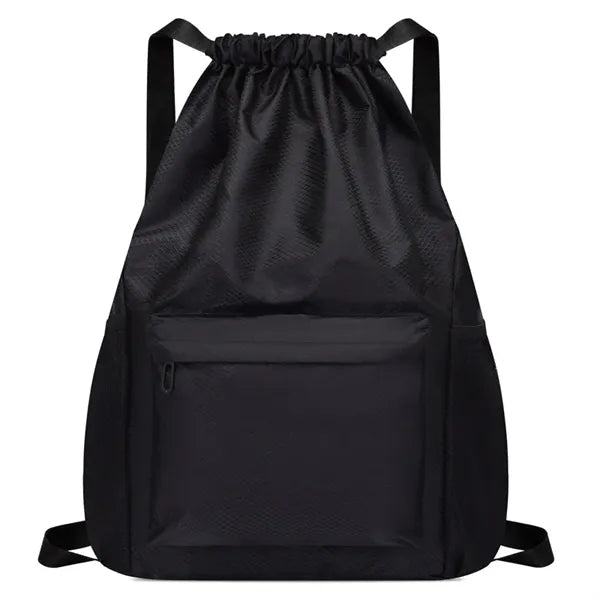 Sports Drawstring Backpack Water Resistant String Bag