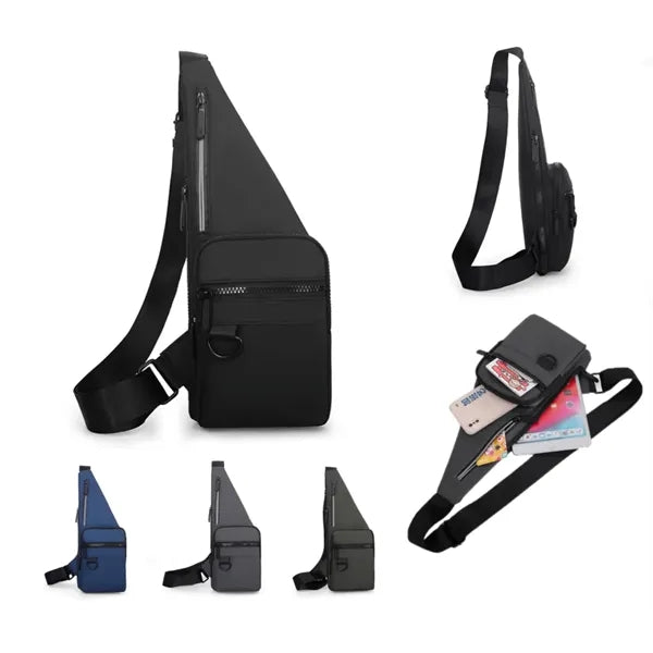Small Waterproof Crossbody Sling Bag for Outdoors Hiking