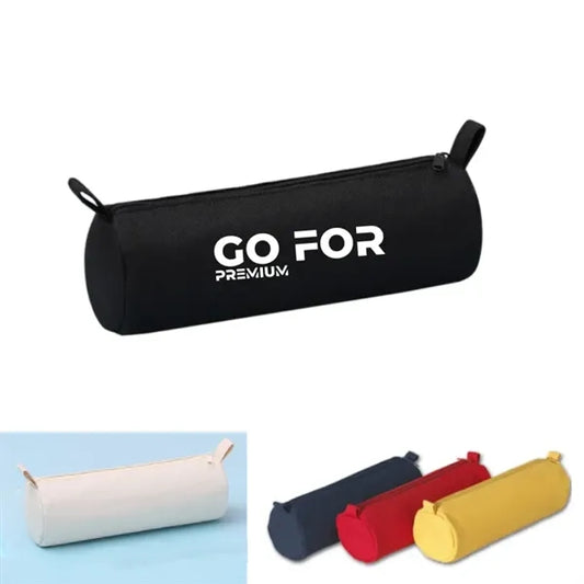 Stationery Portable Compact Simple Zipper Pencil Case