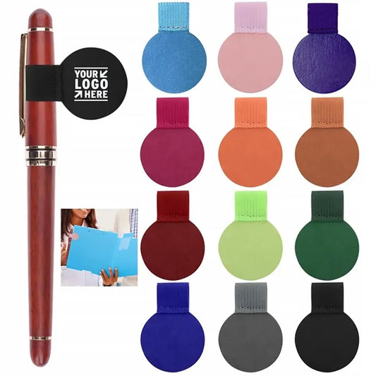 Leather Pen Loop Holder for Notebook
