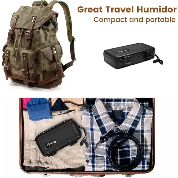 Travel Cigar Humidor Case