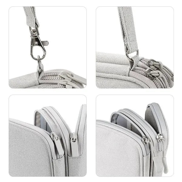 Portable Double Layers Storage Bag