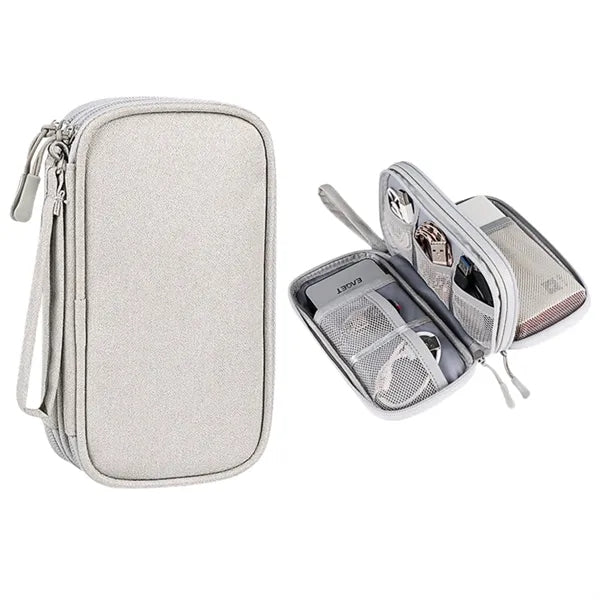 Portable Double Layers Storage Bag