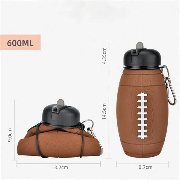 Silicone Folding Rugby Sports Kettle
