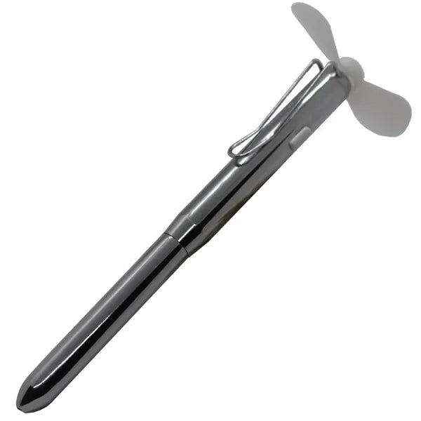 Metal Ballpoint Pen With Handheld Fan
