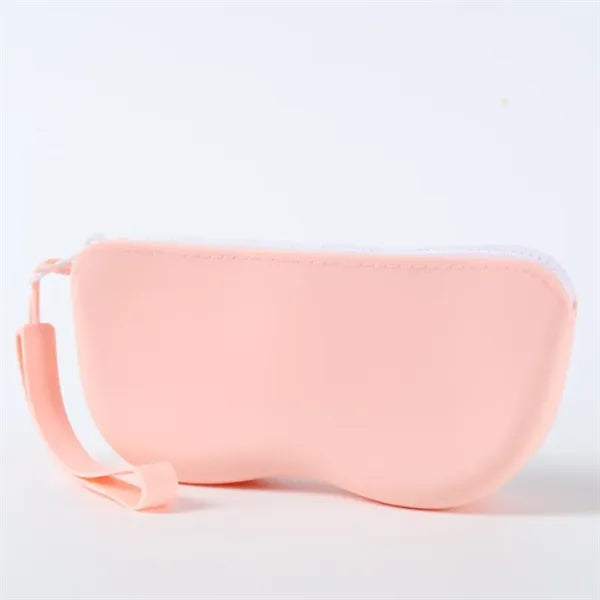 Silicone Sunglasses Pouch Case with Hand Strap