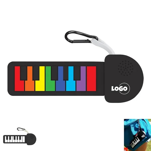 Micro Rainbow Piano Silicone Folding Hand-rolled