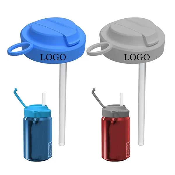 Silicone Soda Can Lids With Straw