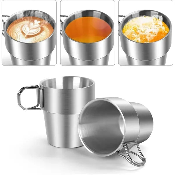 10oz Stainless coffee cup