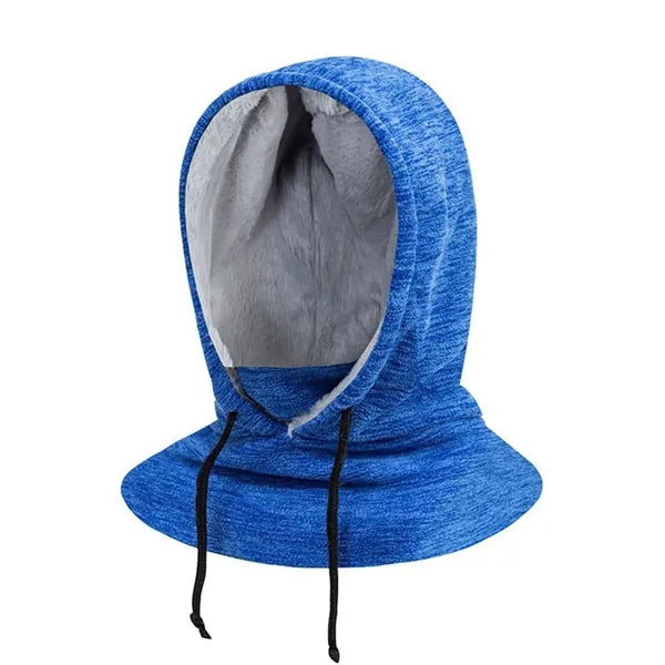 Windproof Polyester Neck Warmer Hat w/ Face Cover