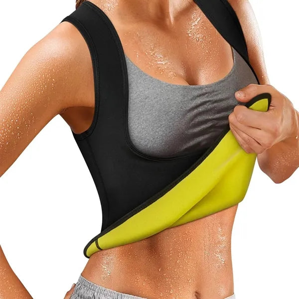 Women's Neoprene Slimming Tank Top for Workout