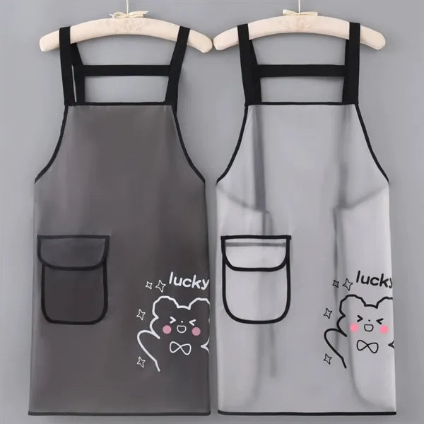 Logo - Printed Apron, Adjustable Straps, Home Cooking