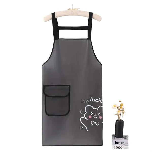 Logo - Printed Apron, Adjustable Straps, Home Cooking