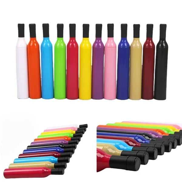 Wine Bottle Umbrella For Sunny And Rainy Days