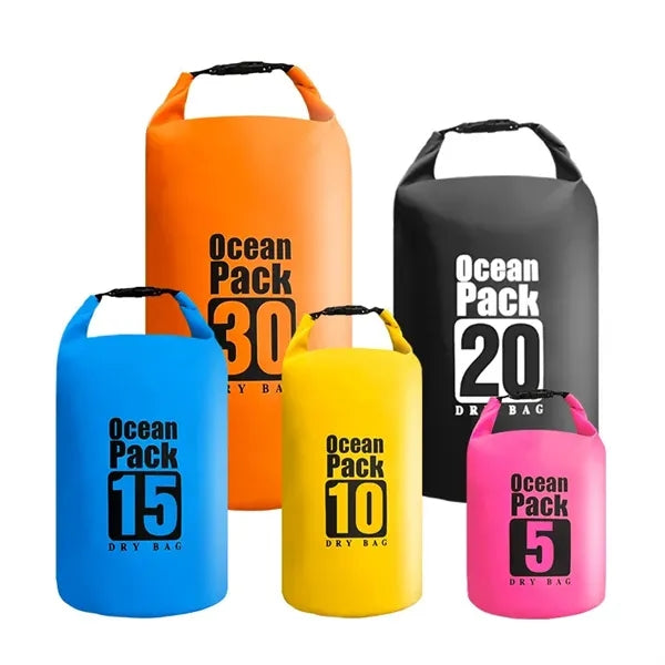 2L-30L Waterproof Dry Bag for Kayaking, Swimming,& Camping