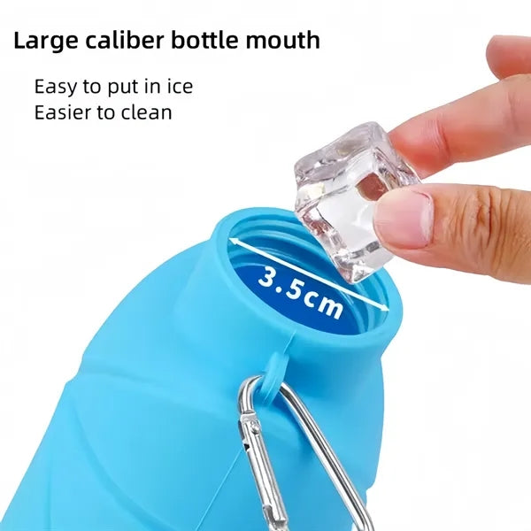 23oz Eco-Friendly Collapsible Water Bottle