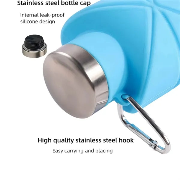 23oz Eco-Friendly Collapsible Water Bottle