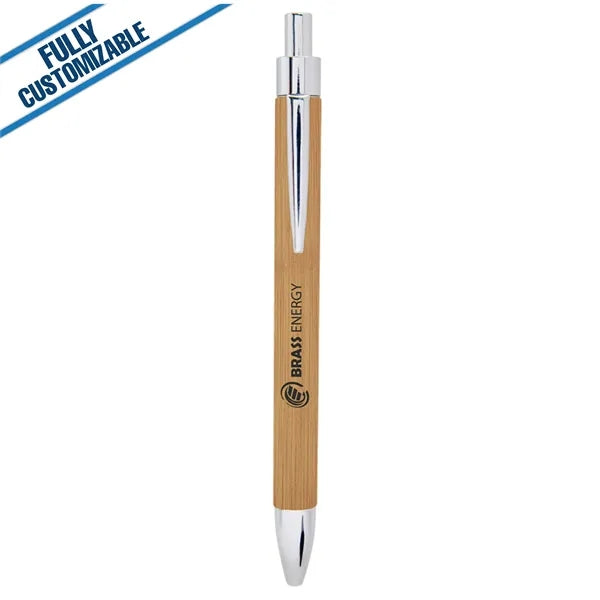 Engraved Leatherette Pen - Fully Customizable