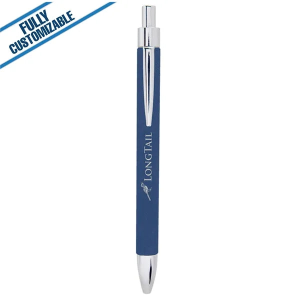 Engraved Leatherette Pen - Fully Customizable